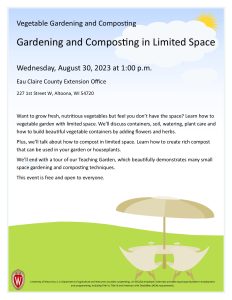 Gardening and Composting in Limited Space